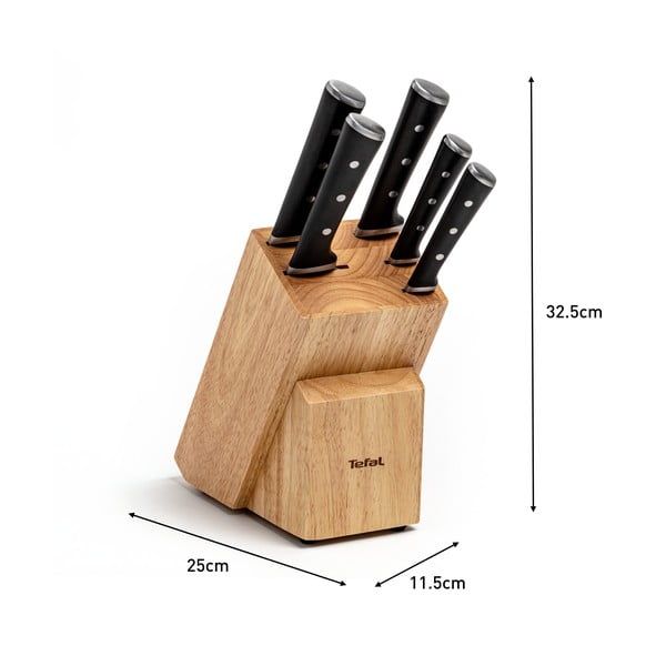 Zestaw stojaka i 5 noży Ice Force – Tefal-image-2