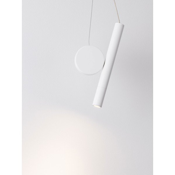 Biała aluminiowa lampa wisząca LED ø 23,5 cm Vero – Nova Luce-image-2