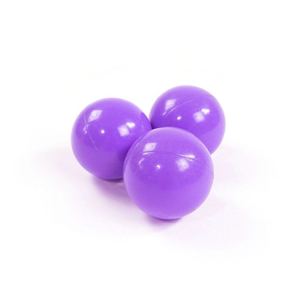 Zestaw 200 fioletowych piłek do basenu dla dzieci MeowBaby-image-1