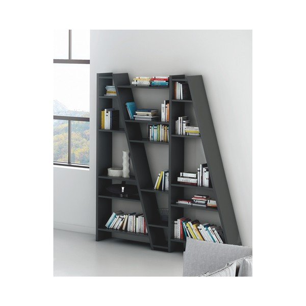 Czarna biblioteczka TemaHome Delta-image-2