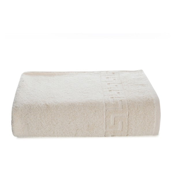 Kremowy ręcznik bawełniany Kate Louise Pauline, 50x90 cm