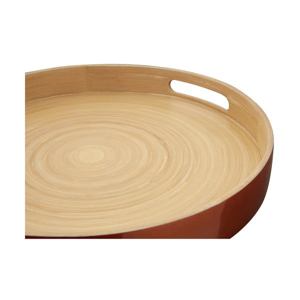 Bambusowa taca w kolorze brązu Premier Housewares, ⌀ 35 cm-image-2