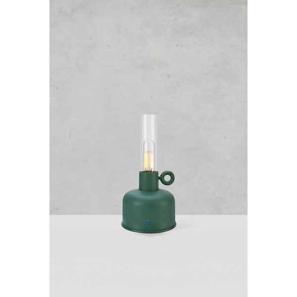 Ciemnozielona lampa stołowa LED (wysokość 22 cm) Astrid – Markslöjd-image-3