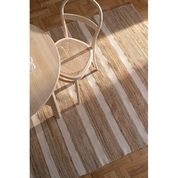 Dywan z mieszanki juty tkany ręcznie w naturalnym kolorze 160x230 cm Otti – Jotex-image-1