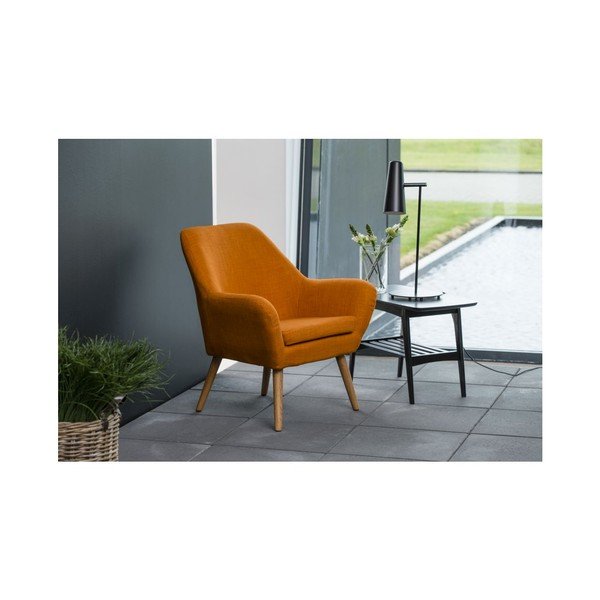 Pomarańczowy fotel Astro Orange-image-1
