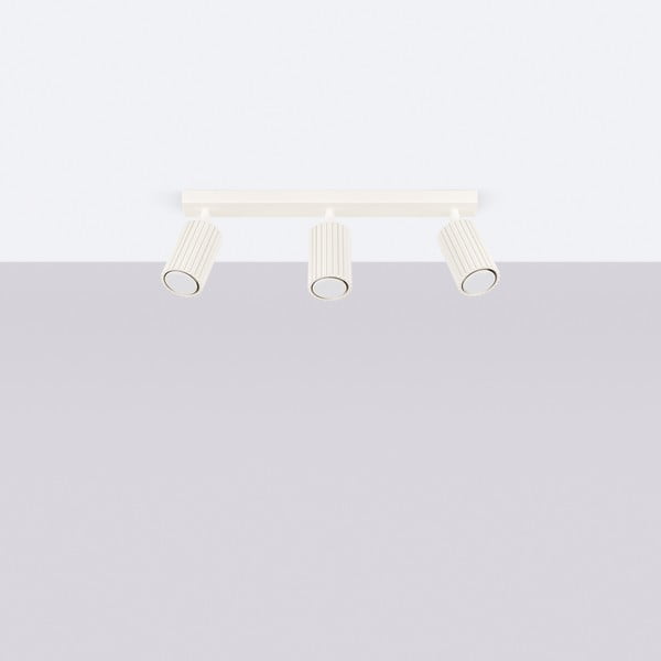 Kremowa lampa punktowa 6,5x45 cm Gleam – Sollux-image-3