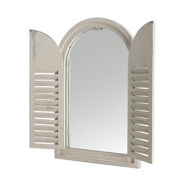 Lustro z drewnianą ramą ogrodowe 37x59 cm – Esschert Design-image-2