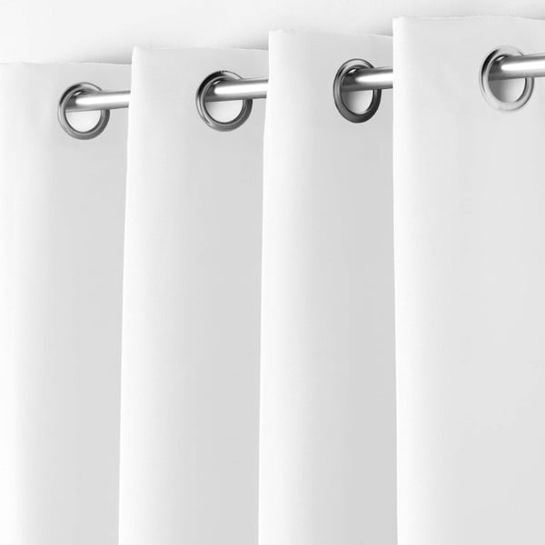 Biała zasłona 140x180 cm Essentiel – douceur d'intérieur-image-1