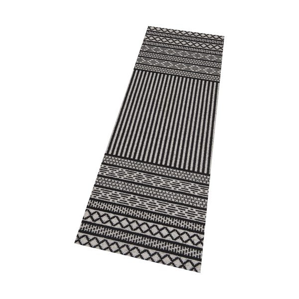 Kremowo-czarny chodnik Zala Living Cook & Clean Lani, 60x180 cm-image-3