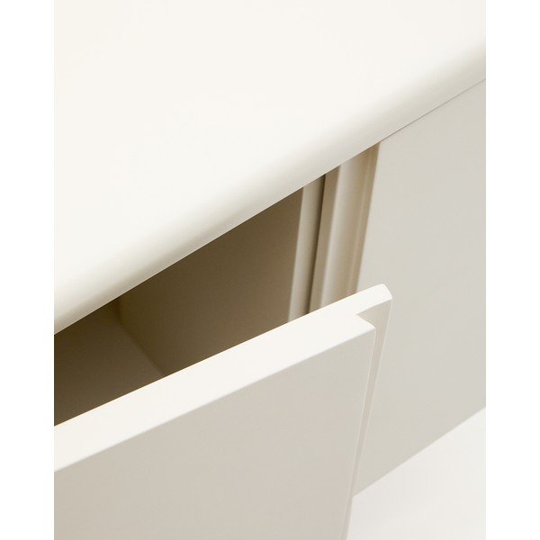 Beżowa wisząca szafka pod umywalkę 90x35 cm Salaya – Kave Home-image-3