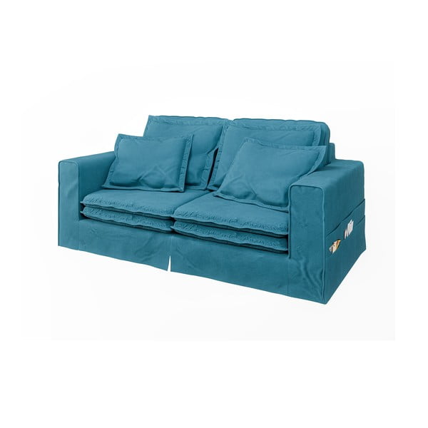 Jasnoniebieska sofa 196 cm Nora – Ropez-image-2
