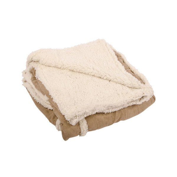 Pled Patchwork Beige, 125x150 cm-image-2