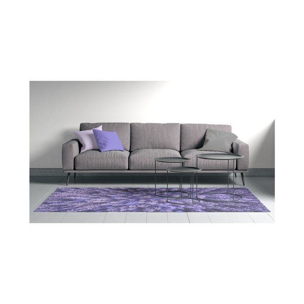 Fioletowy dywan Oyo home Suzzo Flower, 140x220 cm-image-1