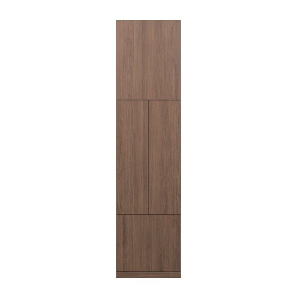Szafka modułowa w ciemnym naturalnym kolorze 54x215 cm Build – WOOOD-image-3