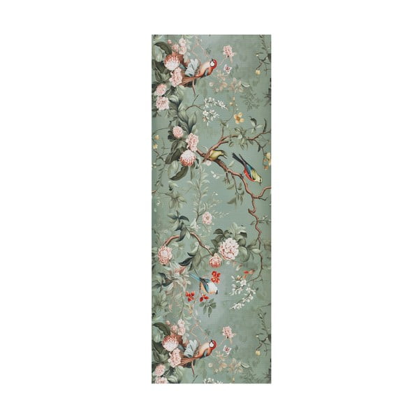 Jasnozielony chodnik odpowiedni do prania 52x100 cm Ricci Monet – Universal