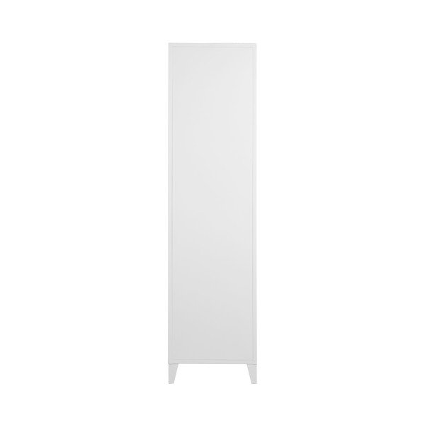 Biała metalowa szafa otwarta 80x175 cm Salino – Støraa-image-3