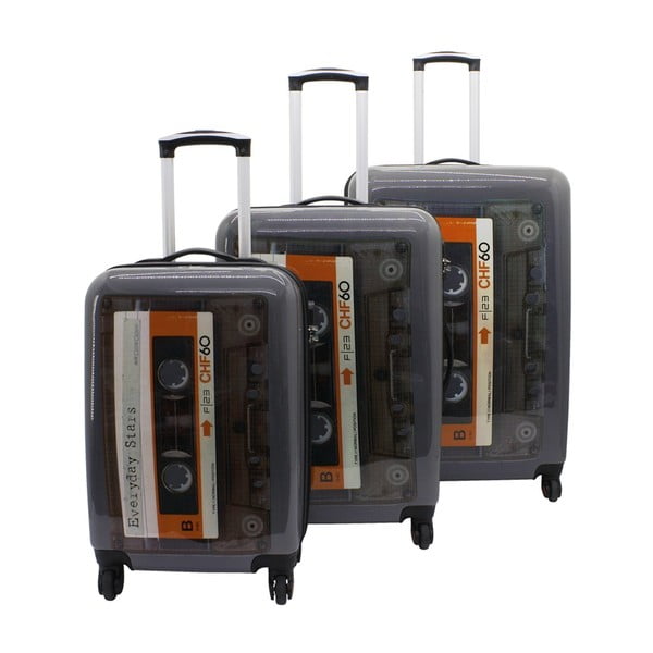 Zestaw 3 walizek na kółkach Friedrich Lederwaren Tape
