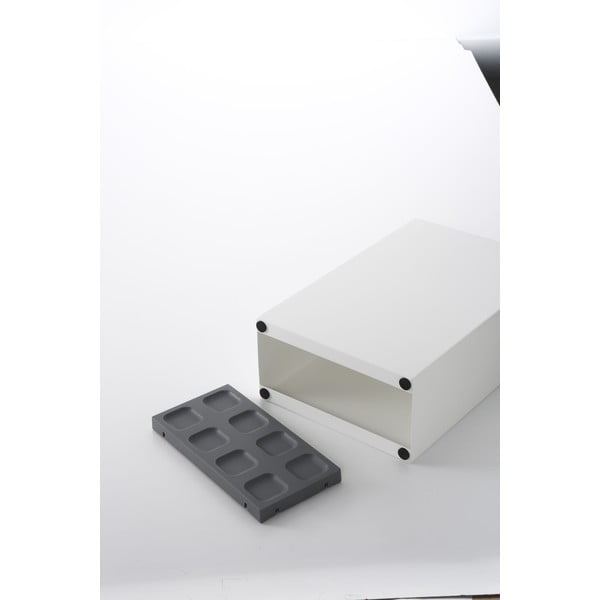 Biały metalowy parasolnik Yamazaki Smart-image-1