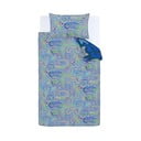 Niebiesko-szara pościel dziecięca jednoosobowa z mikrowłókna 135x200 cm Gamer – Catherine Lansfield