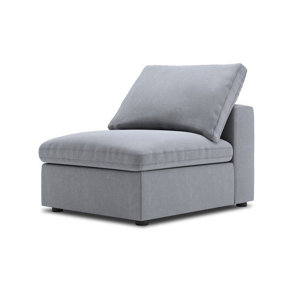 Szara środkowa część sztruksowej sofy modułowej Windsor & Co Sofas Galaxy-image-2