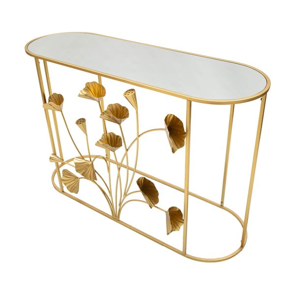 Konsola w kolorze złota 40x120 cm Flow – Mauro Ferretti-image-2