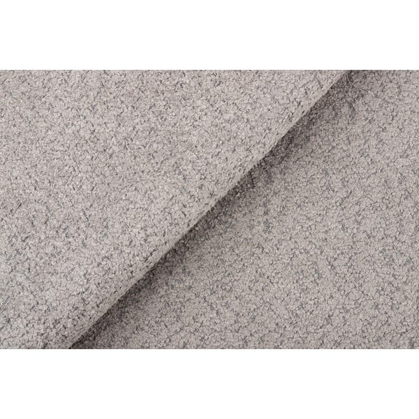 Szare tapicerowane łóżko dwuosobowe ze stelażem 140x200 cm Tina – Ropez-image-4