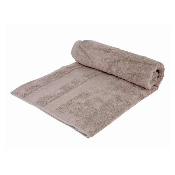 Brązowy ręcznik kąpielowy Jolie, 70x130 cm