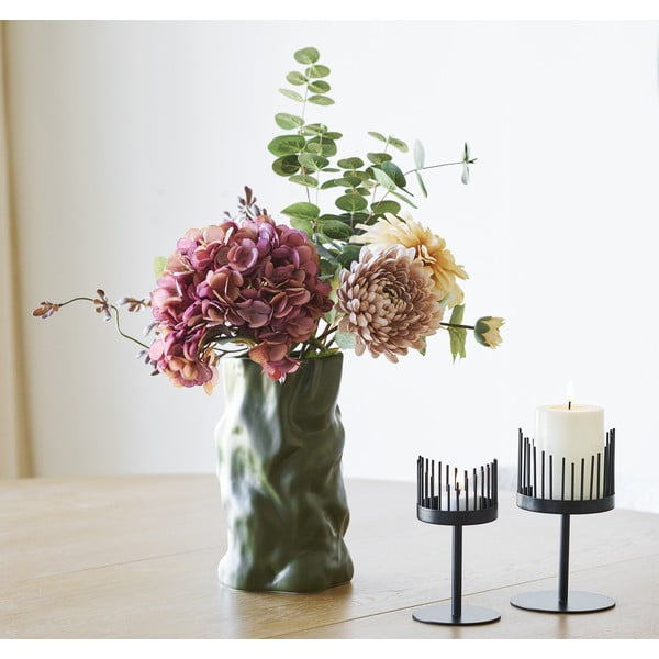 Zielony ceramiczny wazon (wysokość 25,5 cm) Lika – House Nordic-image-1