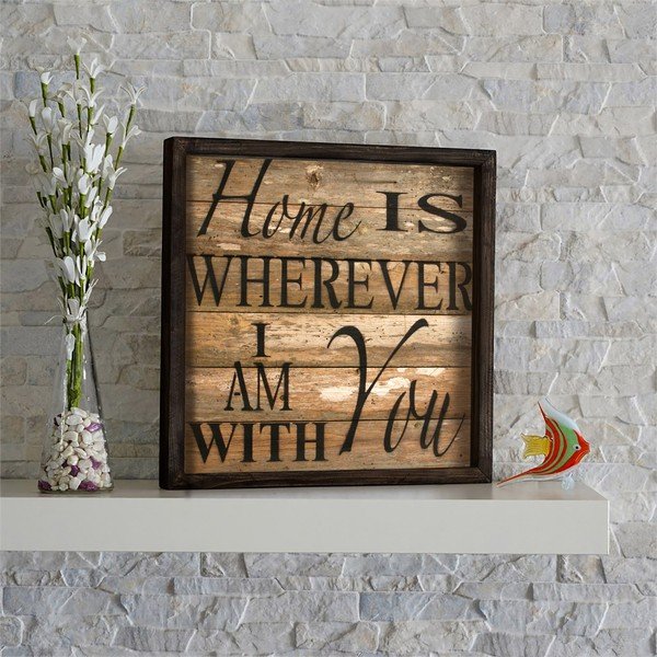 Obraz Sweet Home, 34x34 cm-image-1