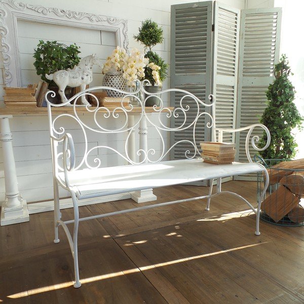 Ławka White Garden