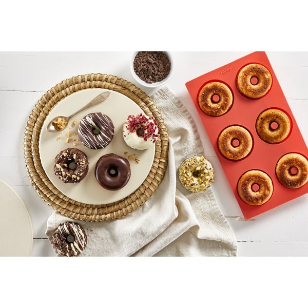 Silikonowa forma do pieczenia donutów 17,5x30,5 cm – Lékué-image-4