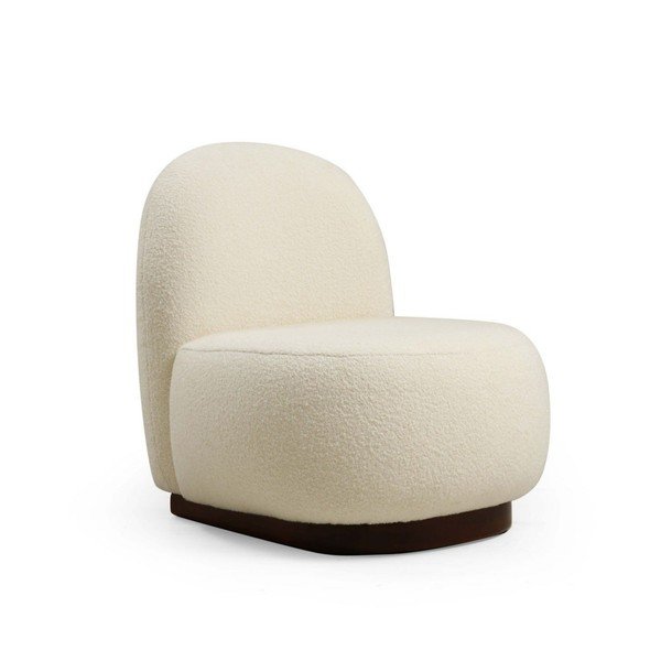 Biały fotel Artie Tina