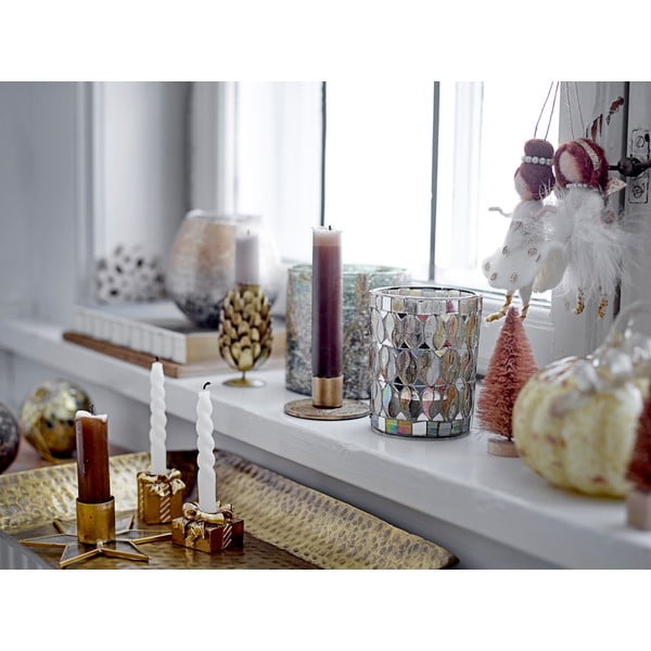 Świeczniki z żywicy polimerowej zestaw 3 szt. Halia – Bloomingville-image-1