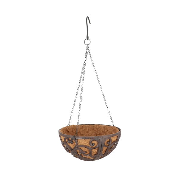 Metalowa wisząca i ścienna doniczka ø 30 cm – Esschert Design-image-1