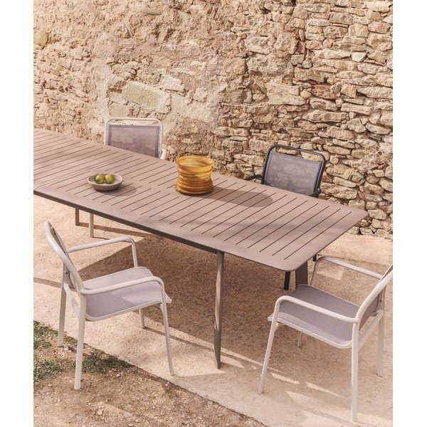 Metalowy stół ogrodowy 100x205 cm Brela – Kave Home-image-2