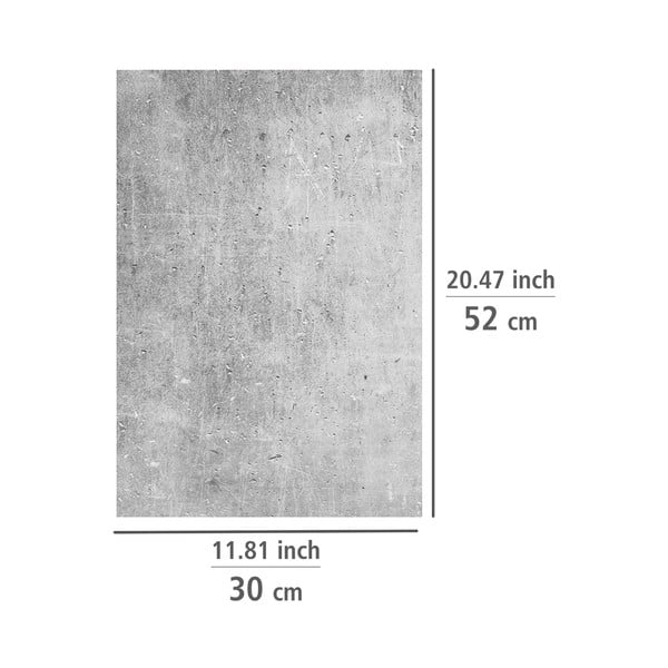 Płyty ochronne na kuchenkę ze szkła hartowanego zestaw 2 szt.  52x30 cm Concrete – Allstar-image-2