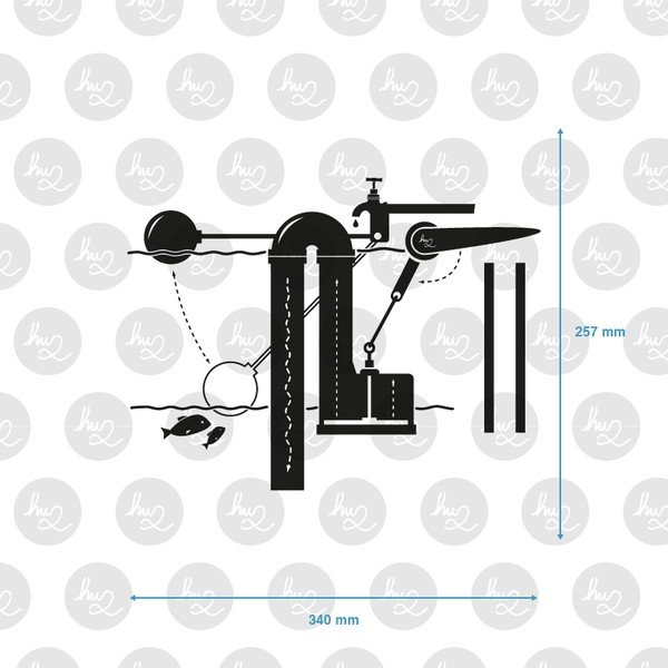 Naklejka Flush Mechanism-image-1