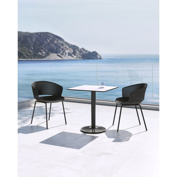 Czarne krzesła zestaw 4 szt. Yeray – Kave Home-image-2