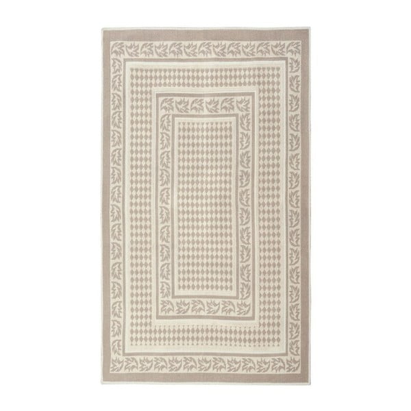 Kremowy dywan bawełniany Floorist Regi, 120x180 cm