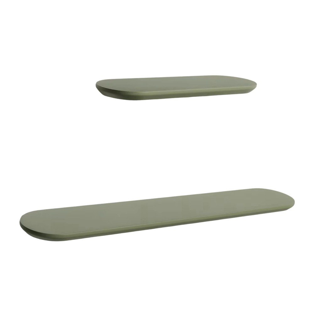 Zielone półki zestaw 2 szt. 55 cm Arely – Kave Home