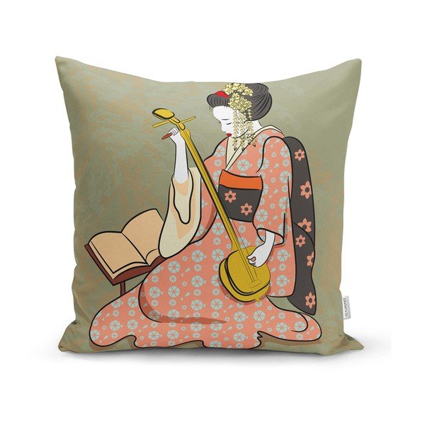 Zestaw 3 dekoracyjnych poszewek na poduszki Minimalist Cushion Covers Ethnic Eastern, 45x45 cm-image-4