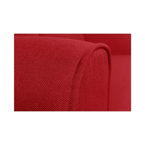 Czerwona sofa rozkładana Cosmopolitan Design Honolulu-image-4