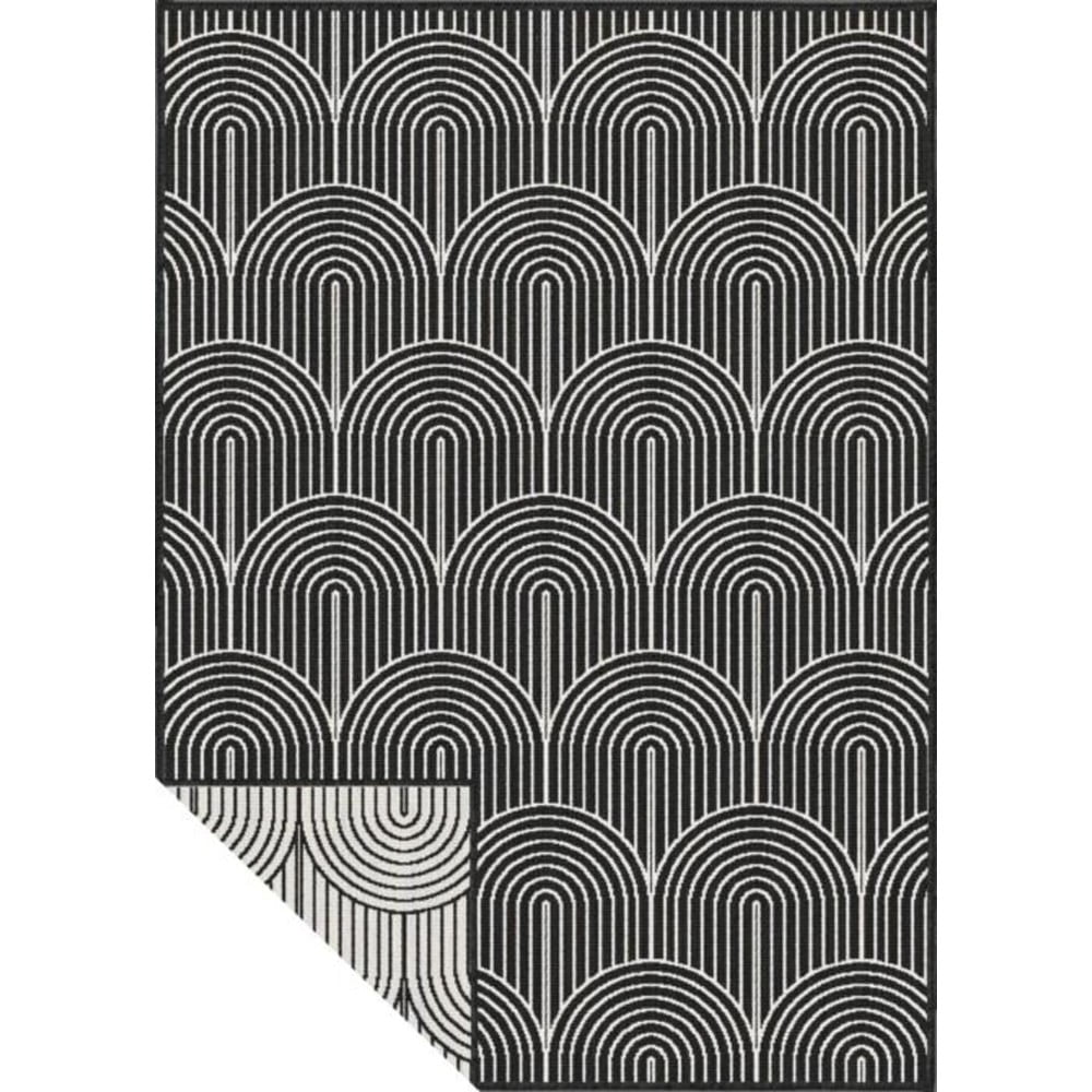 Czarno-biały dywan odpowiedni na zewnątrz 200x290 cm Pangli Black – Hanse Home