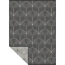 Czarno-biały dywan odpowiedni na zewnątrz 160x230 cm Pangli Black – Hanse Home