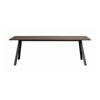 Stół z blatem w dekorze dębu 220x90 cm Brigham – Rowico