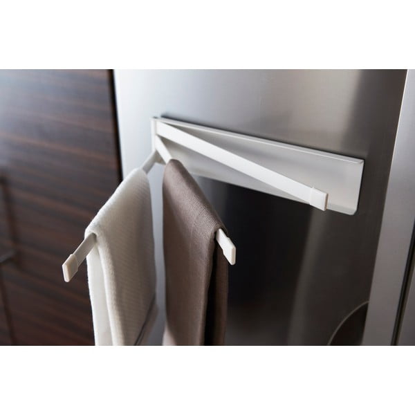 Biały magnetyczny uchwyt na ścierki YAMAZAKI Tower-image-1