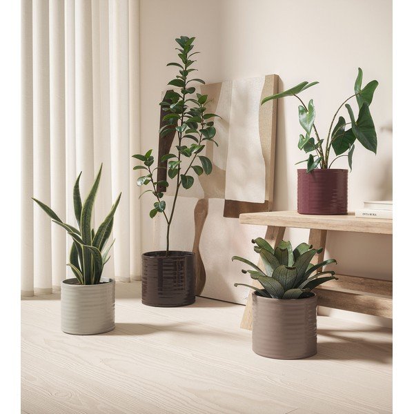 Ceramiczna ręcznie wykonana osłonka na doniczkę ø 25 cm Fortuna – Artevasi-image-4