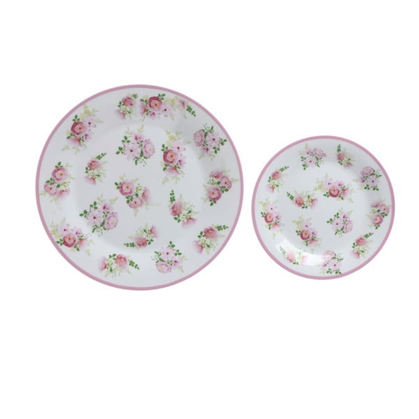 Ceramiczny zestaw talerzy deserowych InArt Rosita, 7 sztuk