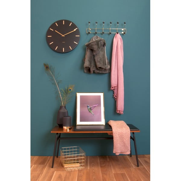 Wieszak ścienny z czarnymi elementami PT LIVING Saturnus, dł. 53,5 cm-image-1