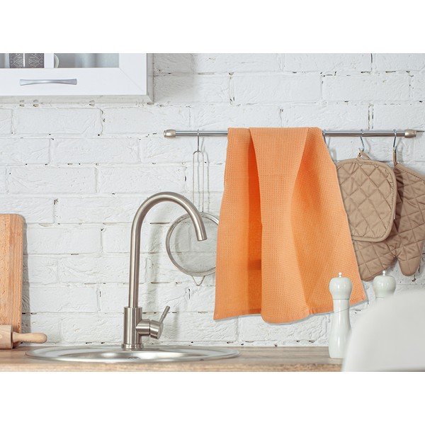 Bawełniane ścierki zestaw 3 szt. 40x60 cm Wafle – B.E.S.-image-1